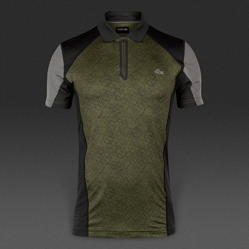 Lacoste DH5719 Polo Baobab / Black / Iron Chine for Men